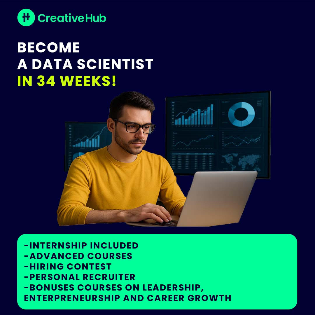 CreativeHub Data Scientist Program Promotion Image